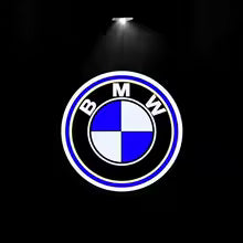 2Pcs LED Logo Projector Lights for BMW - Ghost Shadow Emblem Lamp - Compatible with BMW 3 5 7 Series X1 X3 X5 X6 (E90 F10 F30 G30)