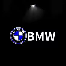 2Pcs LED Logo Projector Lights for BMW - Ghost Shadow Emblem Lamp - Compatible with BMW 3 5 7 Series X1 X3 X5 X6 (E90 F10 F30 G30)