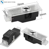 2Pcs LED Logo Projector Lights for BMW - Ghost Shadow Emblem Lamp - Compatible with BMW 3 5 7 Series X1 X3 X5 X6 (E90 F10 F30 G30)